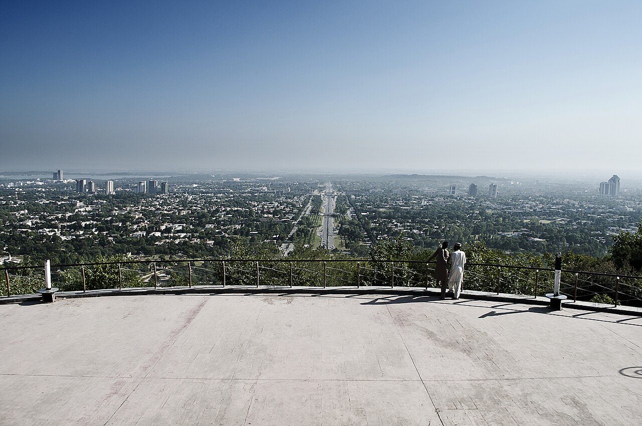 Islamabad viewed from Daman-e-Koh